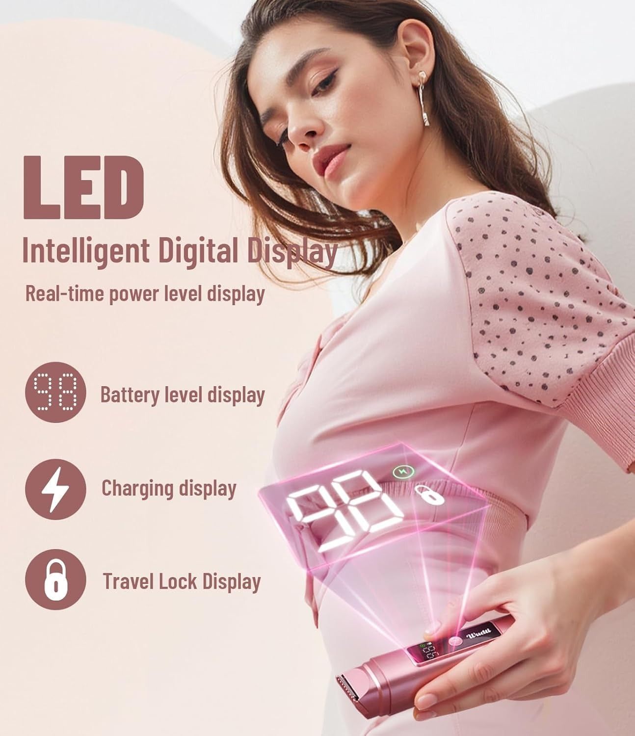 Dual-Head Women's Hair Remover Trimmer
