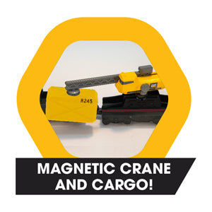 CAT LITTLE MACHNE POWER TRUCK TRAIN SET