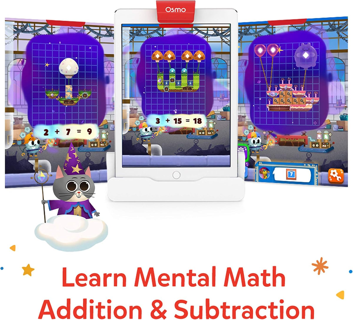 Osmo Math Wizard and the Amazing Airships, Model 902-00027