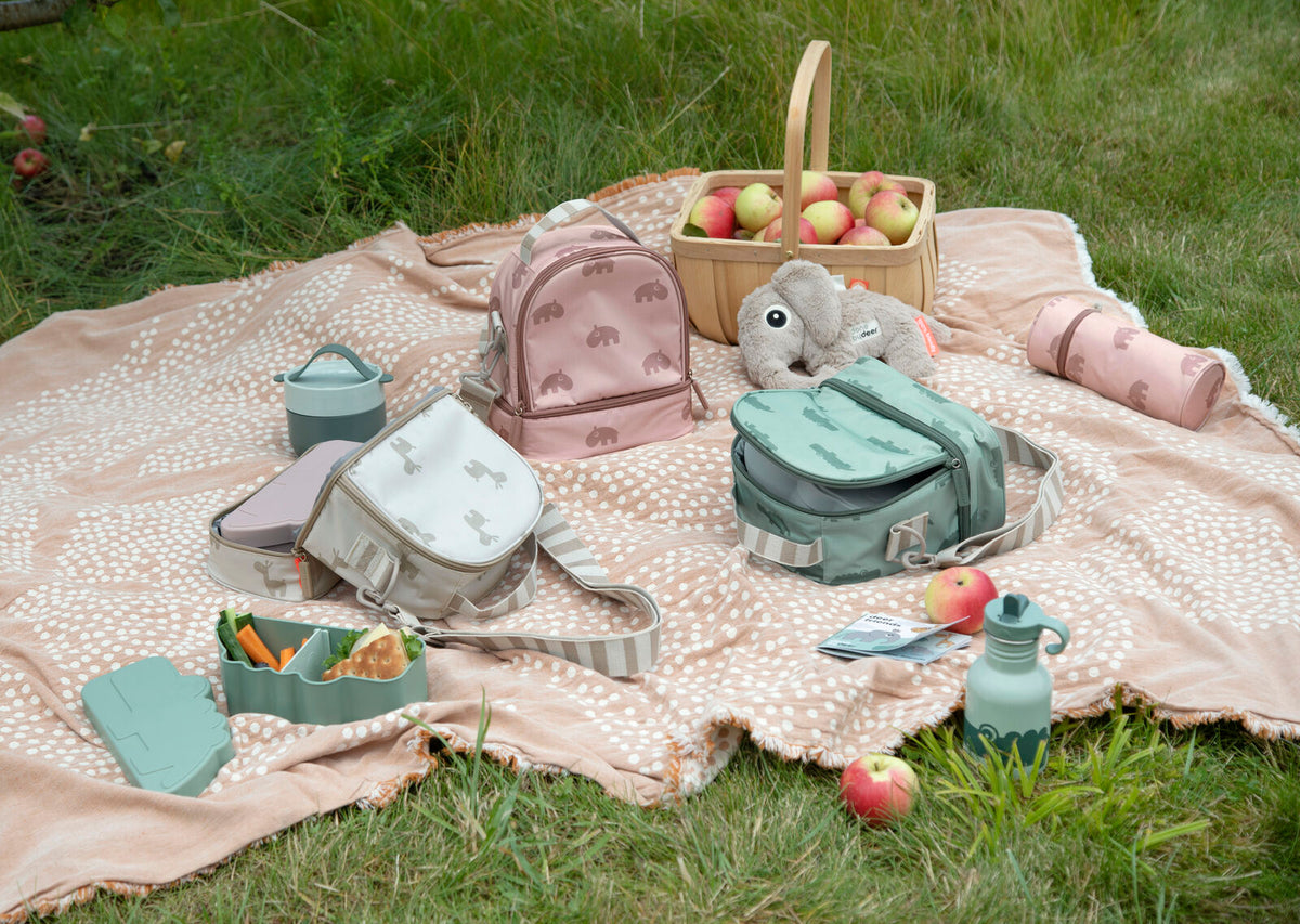 Done by Deer - Kids Insulated Lunch Bag- Ozzo Powder