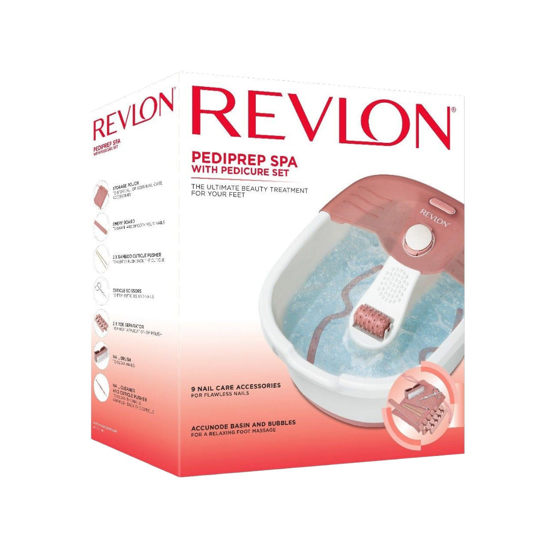 REVLON Pediprep Spa Pedicure Set, 9x1