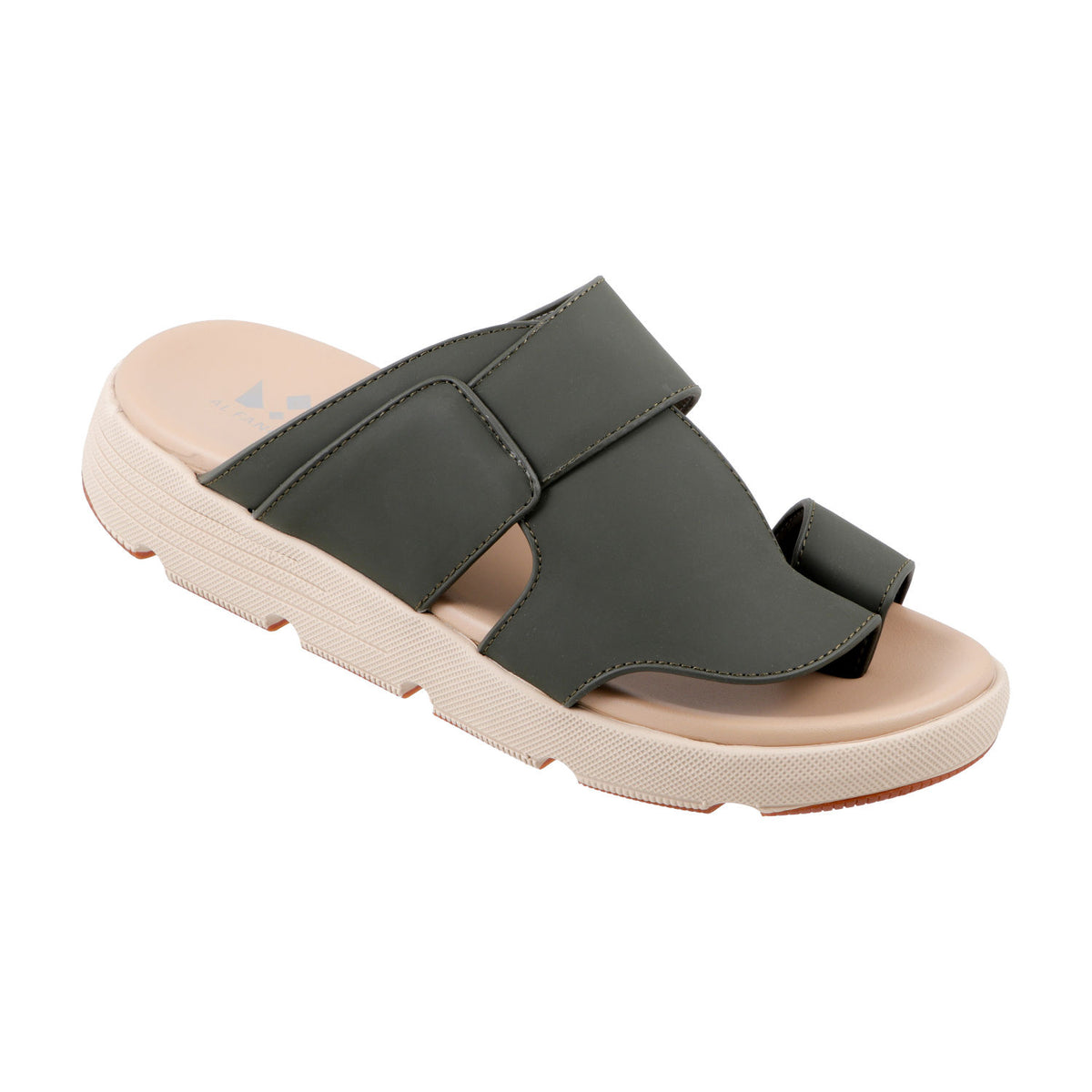 AL FANOOS Men's Medicated Sandals with Microfiber Upper, PU Foam Insole & EVA-TPR Sole, Series AFNMN07101