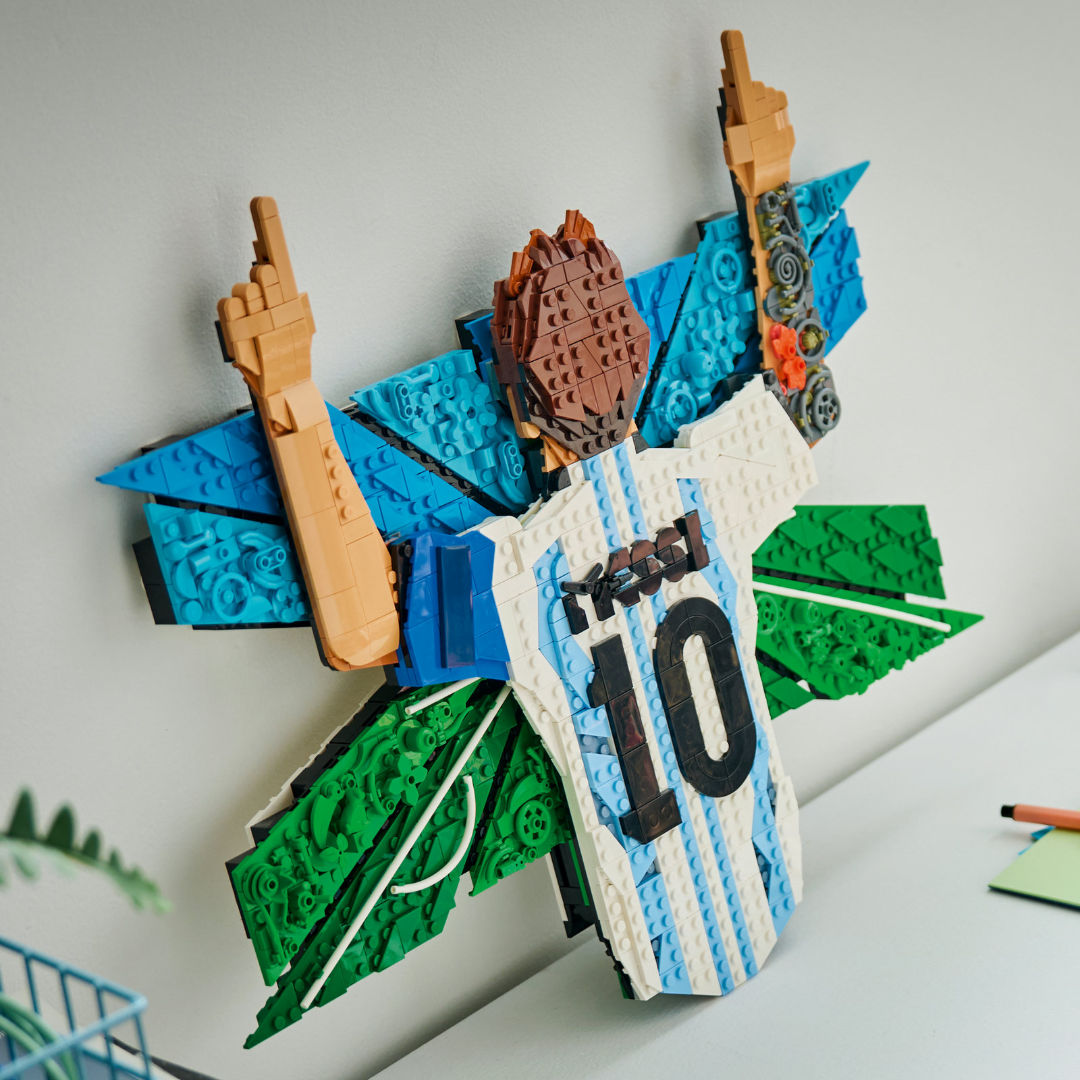LEGO Editions Lionel Messi - Celebration Building Toy Set, For Age 14+ Years
