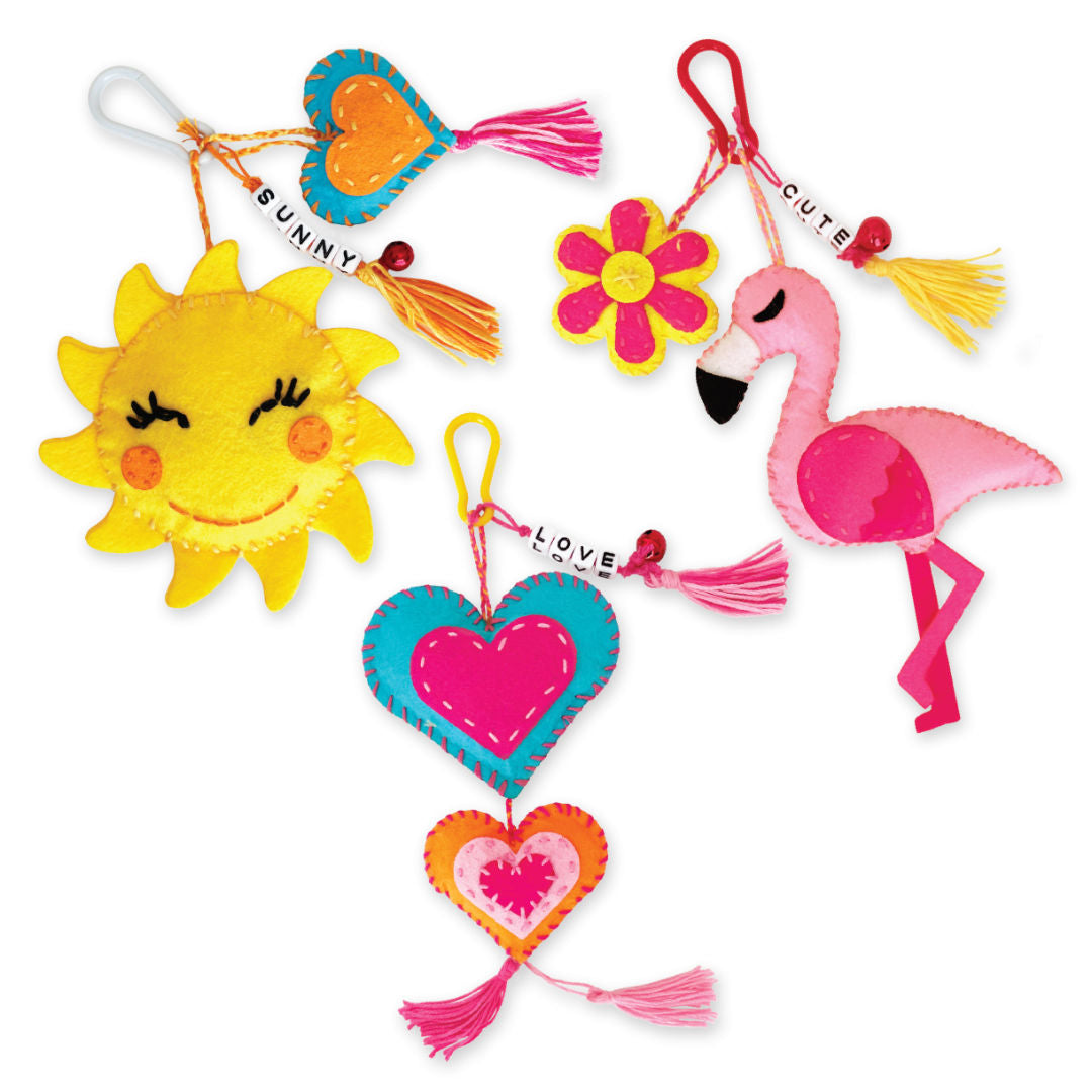 Box CanDIY Totally Deco! Backpack Charms Felt Art Kit, 7+ years