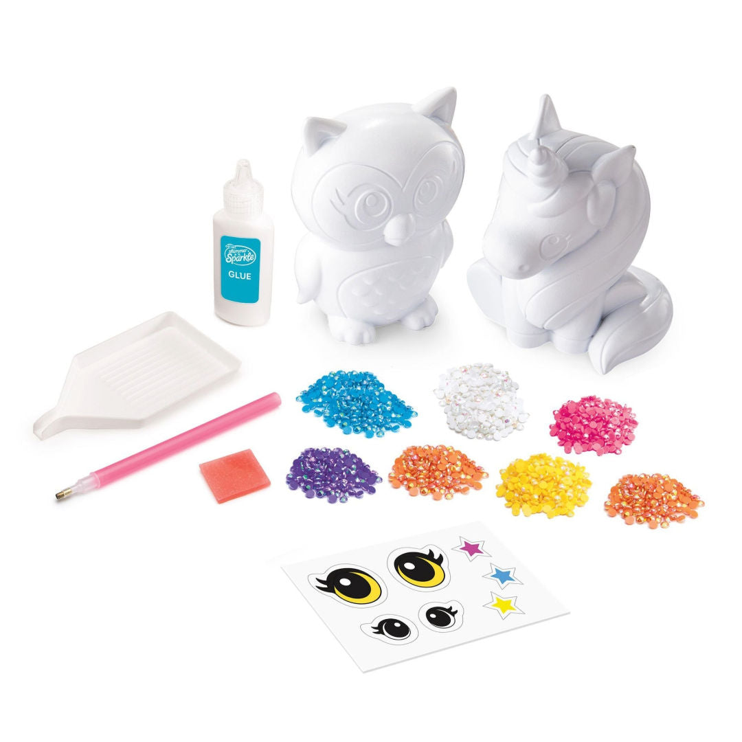 Cra-Z-Art Shimmer ‘n Sparkle 3D Crystal Gem Creations Craft Kit