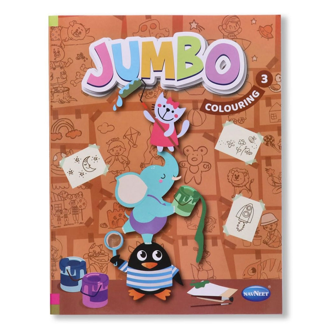 Navneet Jumbo Colouring Book