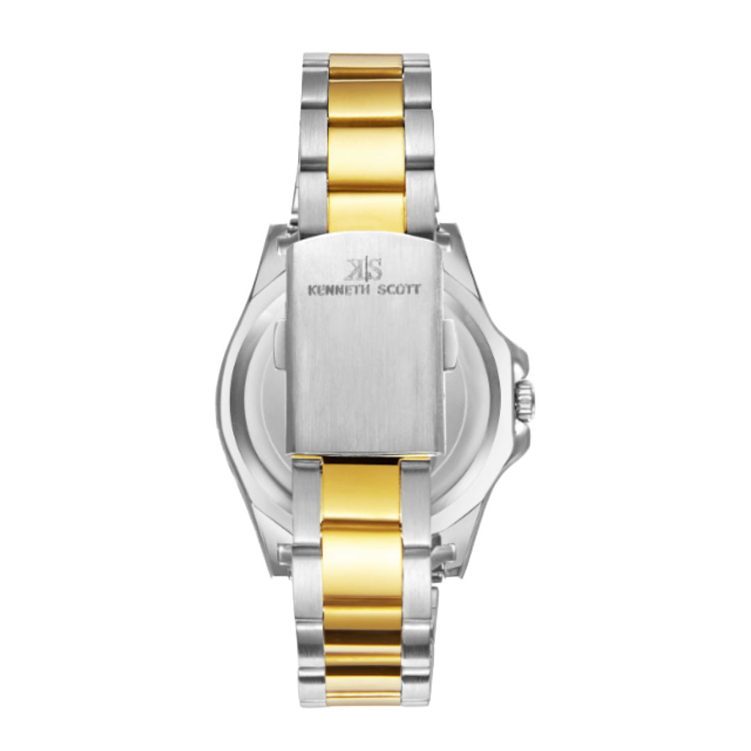 Kenneth Scott Men’s Analog Tonneau Dial Watch, K23022 Series