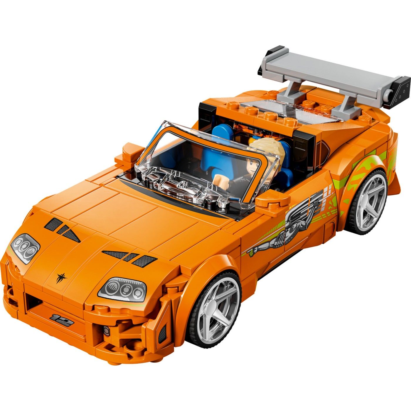LEGO Speed Champions The Fast and the Furious Toyota Supra MK4 Building Set, 292 Pieces, For Age 10+ Years