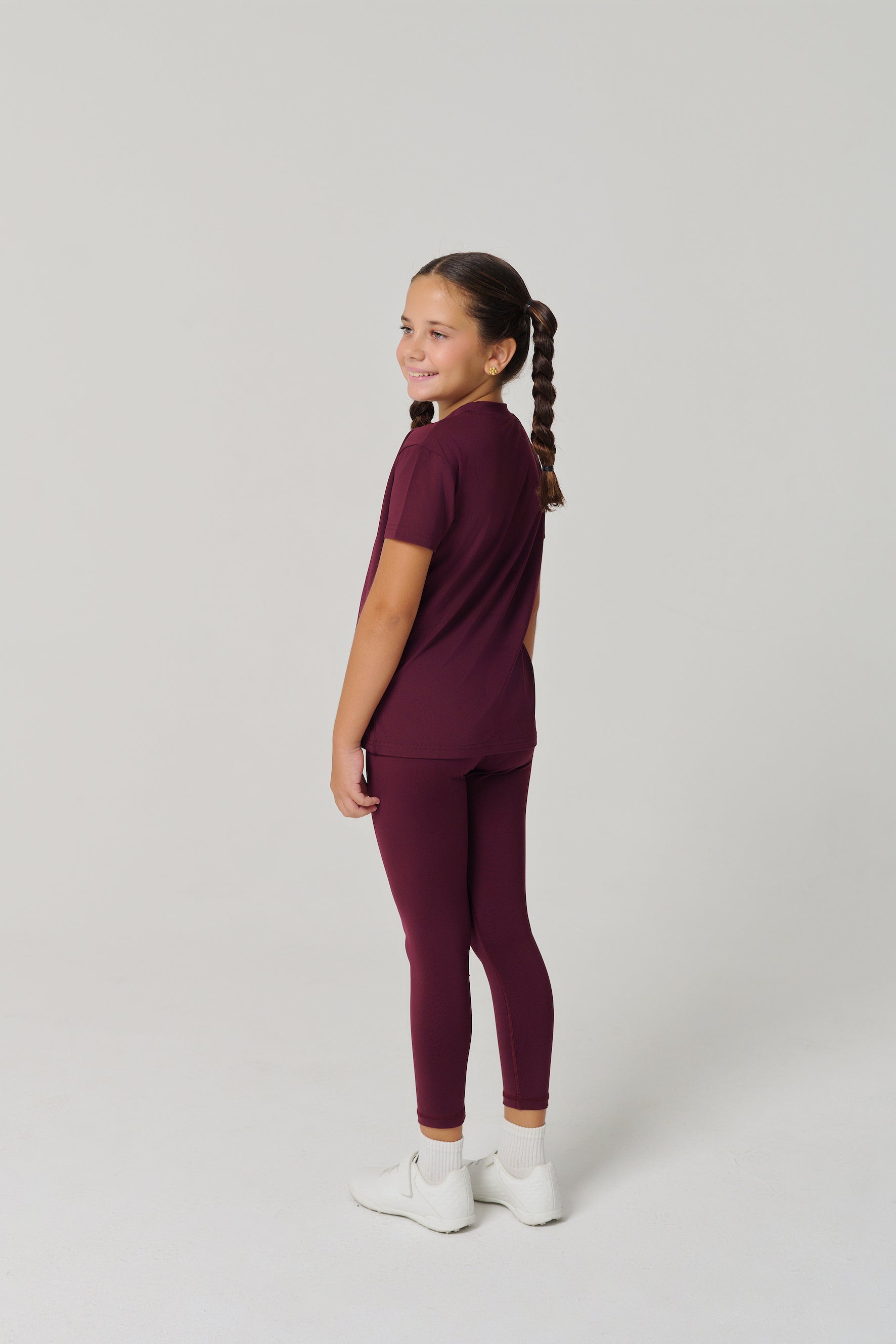 MULU Classic Kids Leggings - Maroon