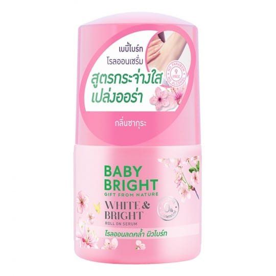 White & Bright Roll On Serum 50ml Baby Bright (B)