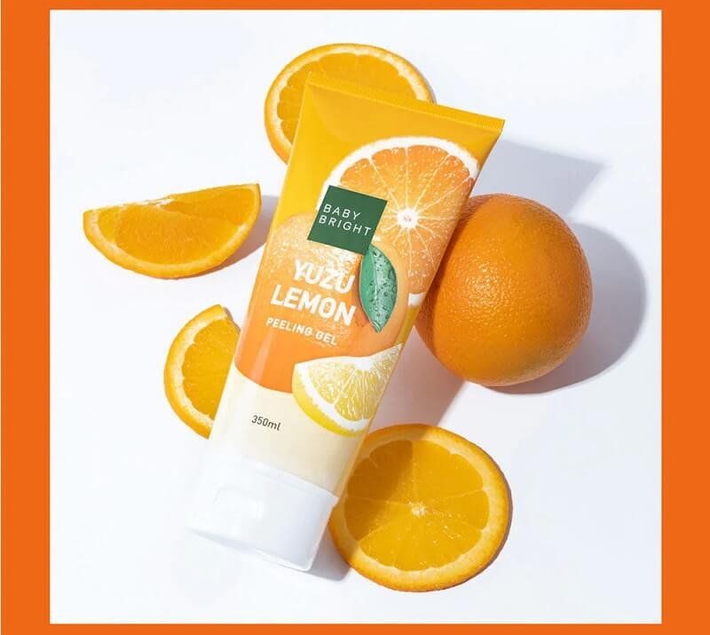 YUZU LEMON PEELING GEL 350ML <br/> BABY BRIGHT (B)