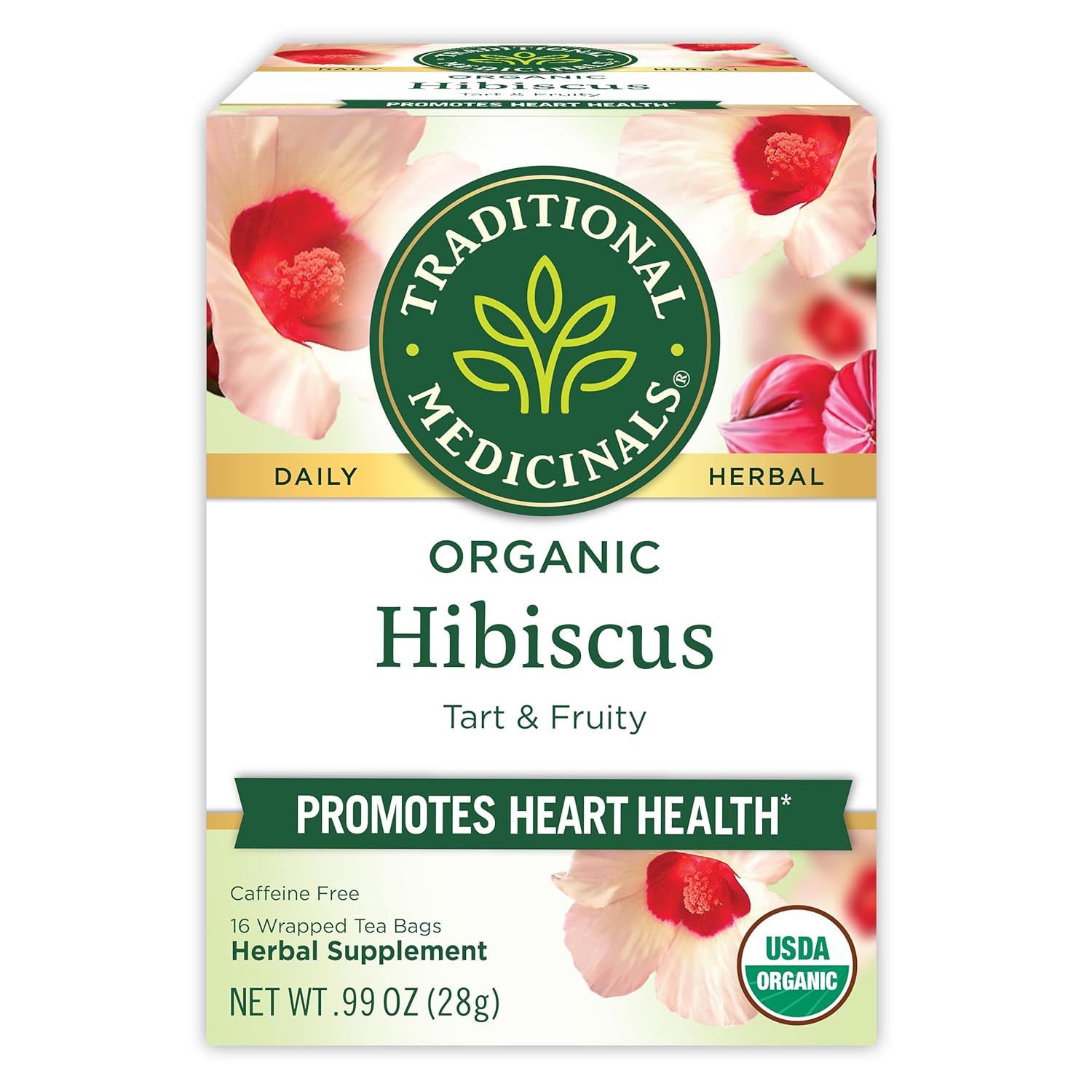 Traditional Medicinal Hibiscus, 16 Teabags