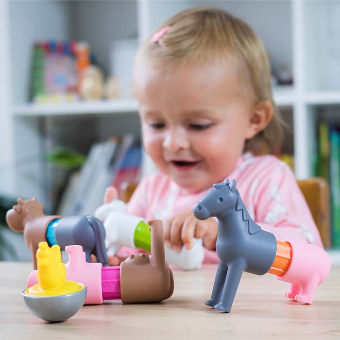 SmartMax My First Farm Animals — Magnetic Building Toy