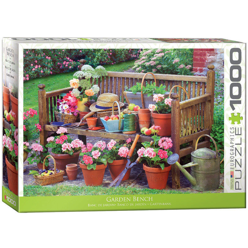 Garden Bench - 1000 Pcs Puzzle
