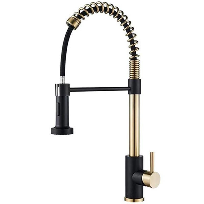 Kitchen Pull Down Spring Faucet