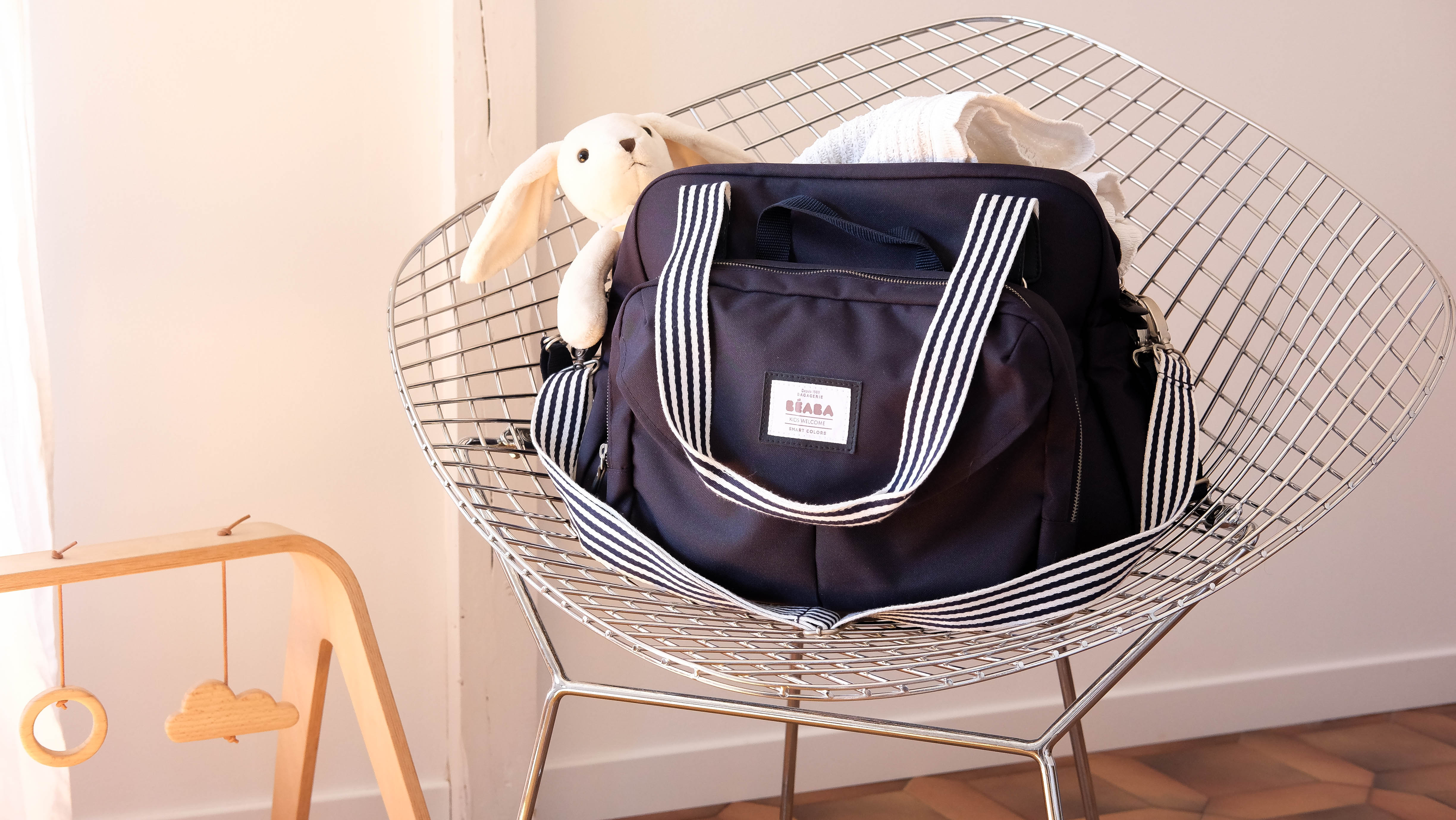BÉABA Geneva II Changing Bag — Navy Blue