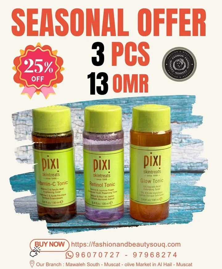 Pixi Skintreats Tonic Trio
