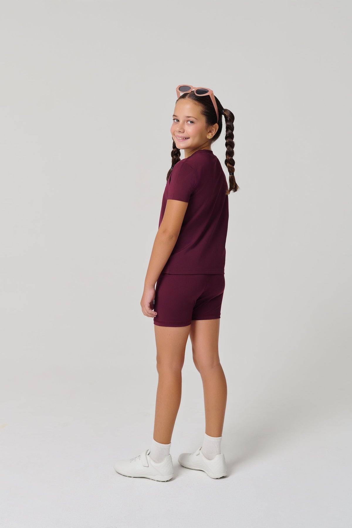 MULU Classic Kids Bikershorts - Maroon