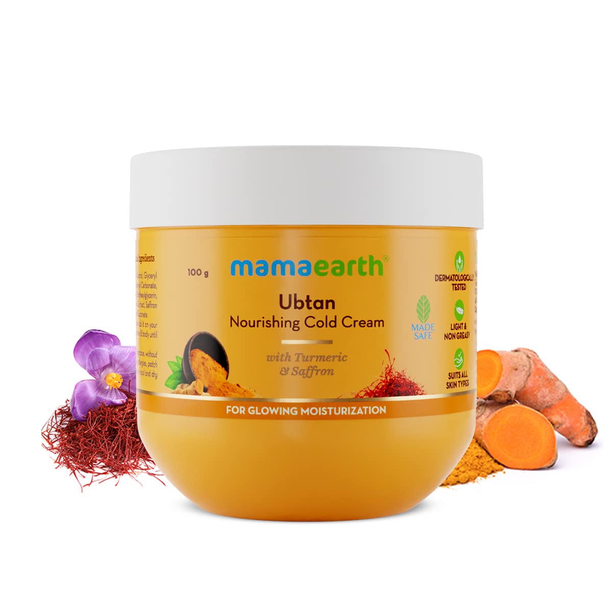 Mamaearth Ubtan Nourishing Cold Cream 100g