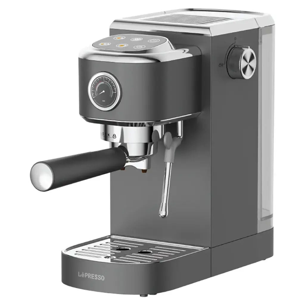 LEPRESSO CAFFE VIRTOUS HOT &amp; COLD ESPRESSO MAKER GREY