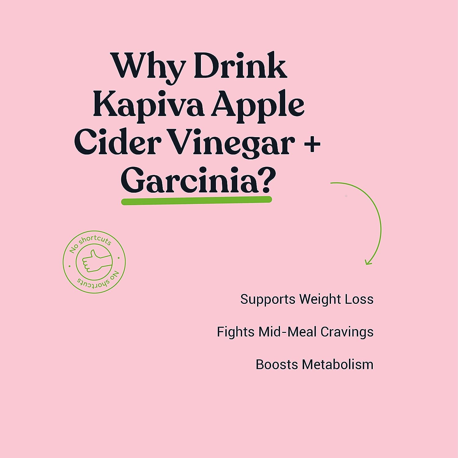 Kapiva Apple Cider Vinegar + Garcinia 500 ml