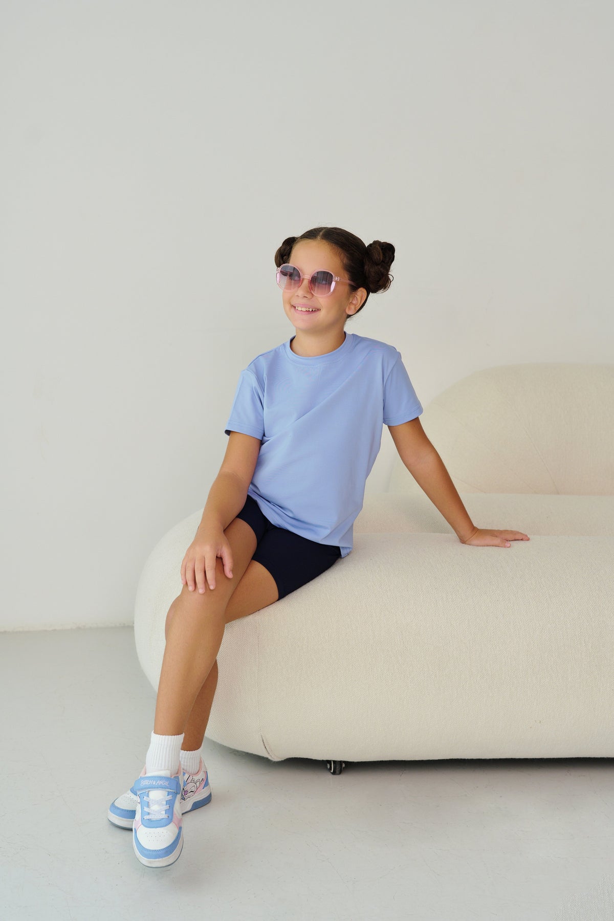 Regular Fit Kids Tights - Black