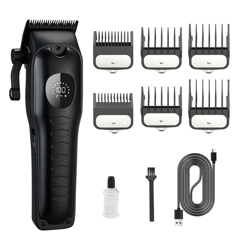 Zinc Alloy Electric Hair Clipper with Ceramic Blades
