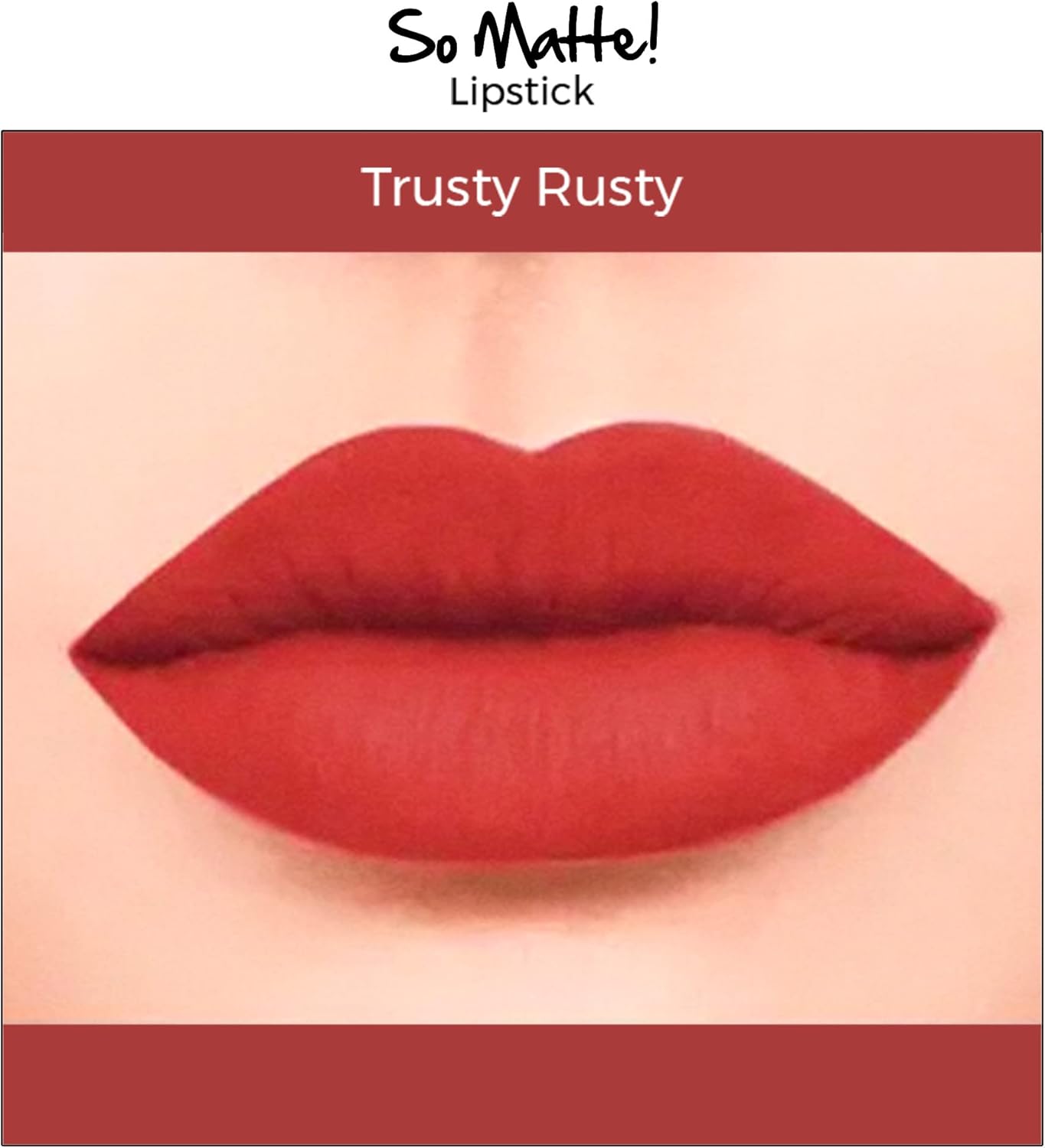 Nykaa So Matte ! Lipstick Trusty Rusty 35 M