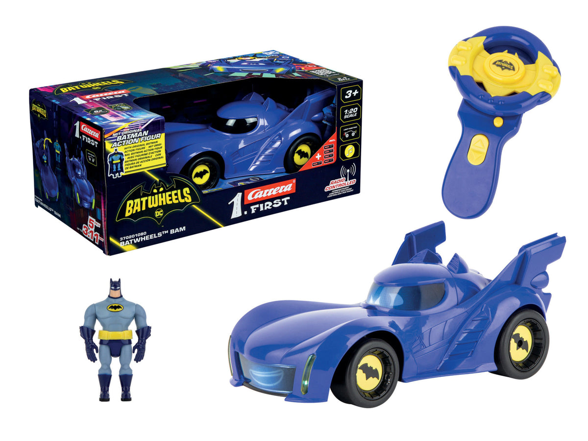 Carrera 1.First Batwheels Bam RC Car Set 1:20, 3+ years