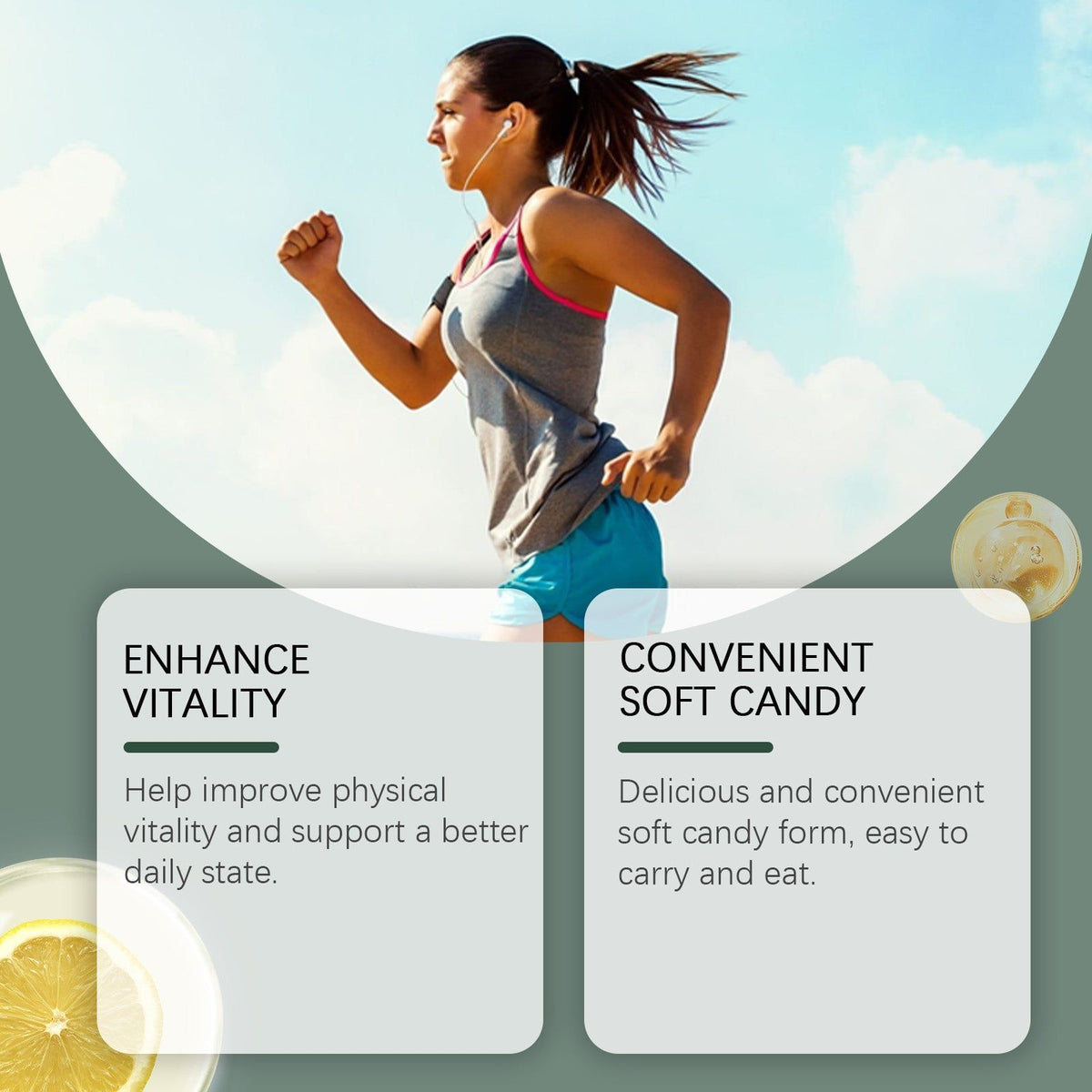 Boost Your Body Care with Delicious Daily Gummies, Improve Vitality Naturally ,60pcs