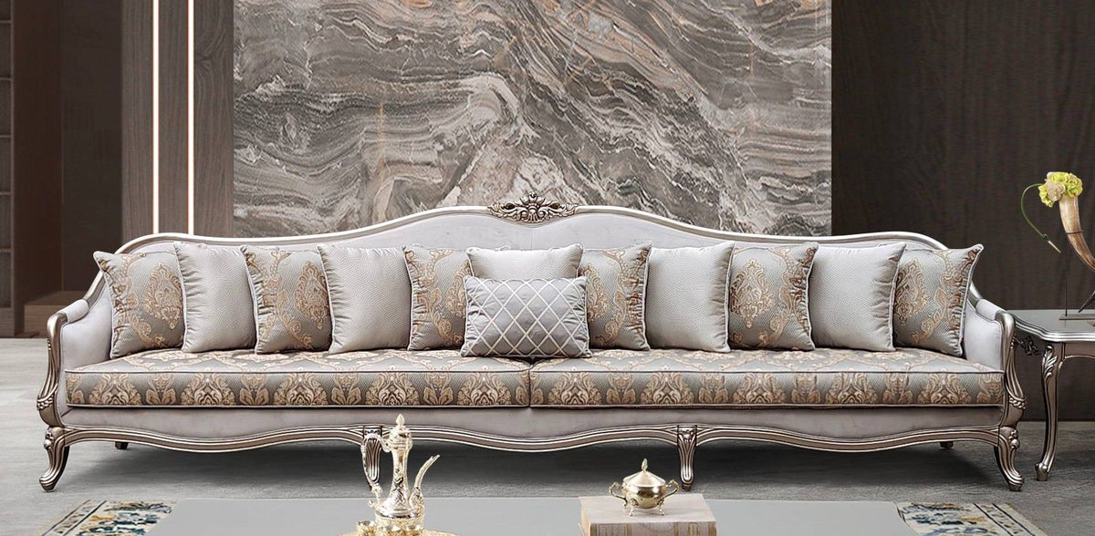 Victorian-Style 5 Seater Sofa #G-923