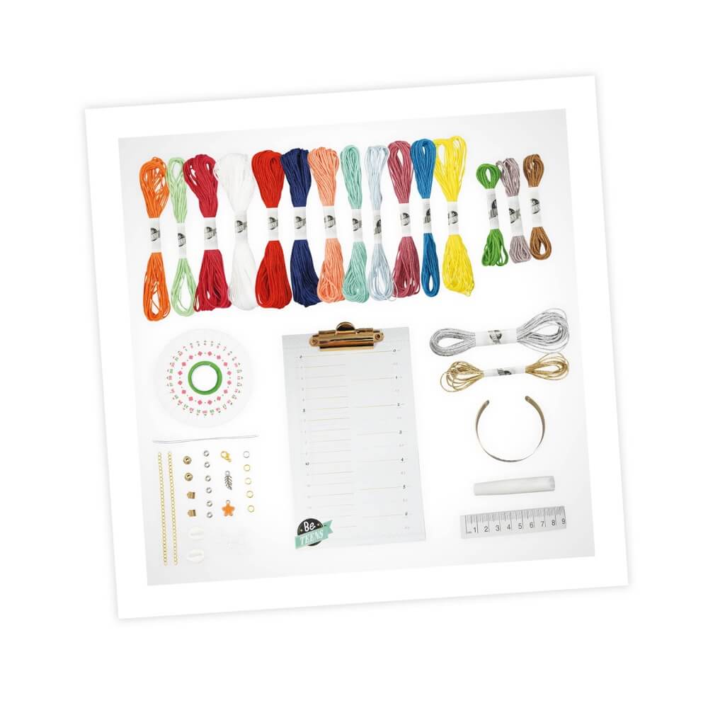 Buki France Be Teens Deluxe Friendship Bracelets DIY Kit