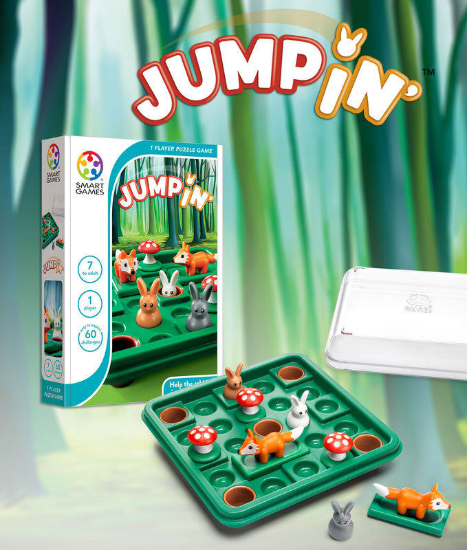 Smart Games Jump In — 60 Challenges Board Game