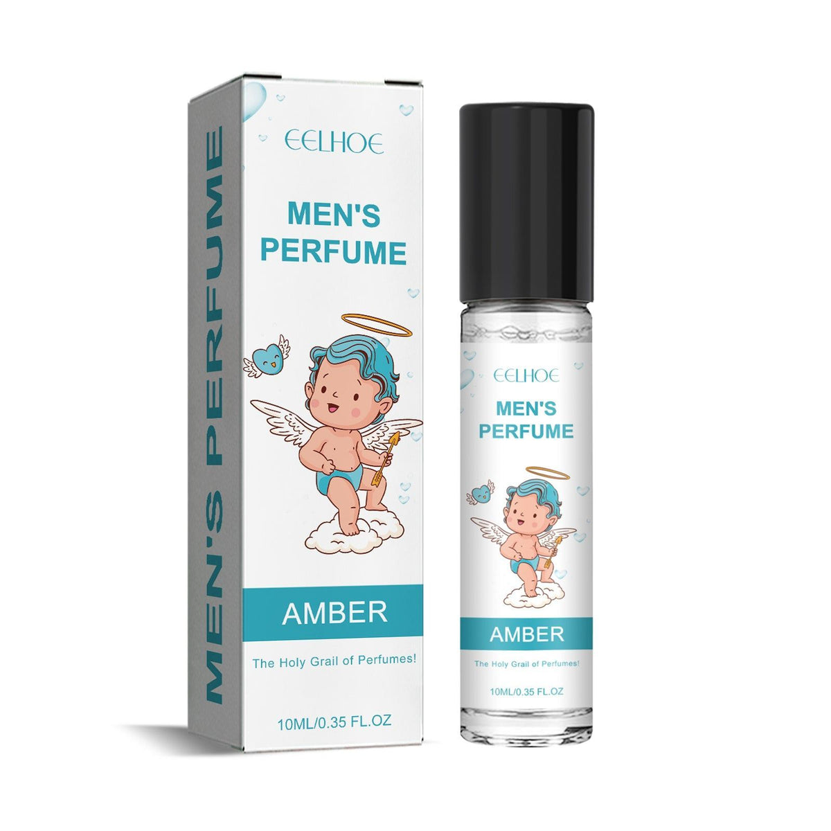 Cupid Men's Perfume, Long-Lasting Fresh Fragrance, Confidence Boost ,10ml/box
