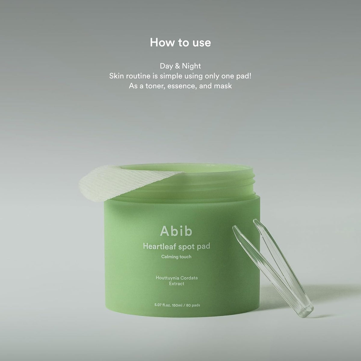 Abib Heartleaf Spot pad Calming touch (75 pads)