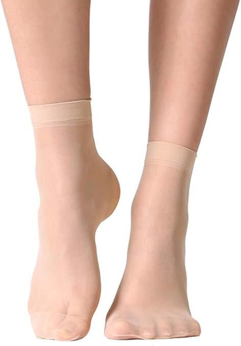 Ultra-Thin Nylon Summer Skin Socks for Women's