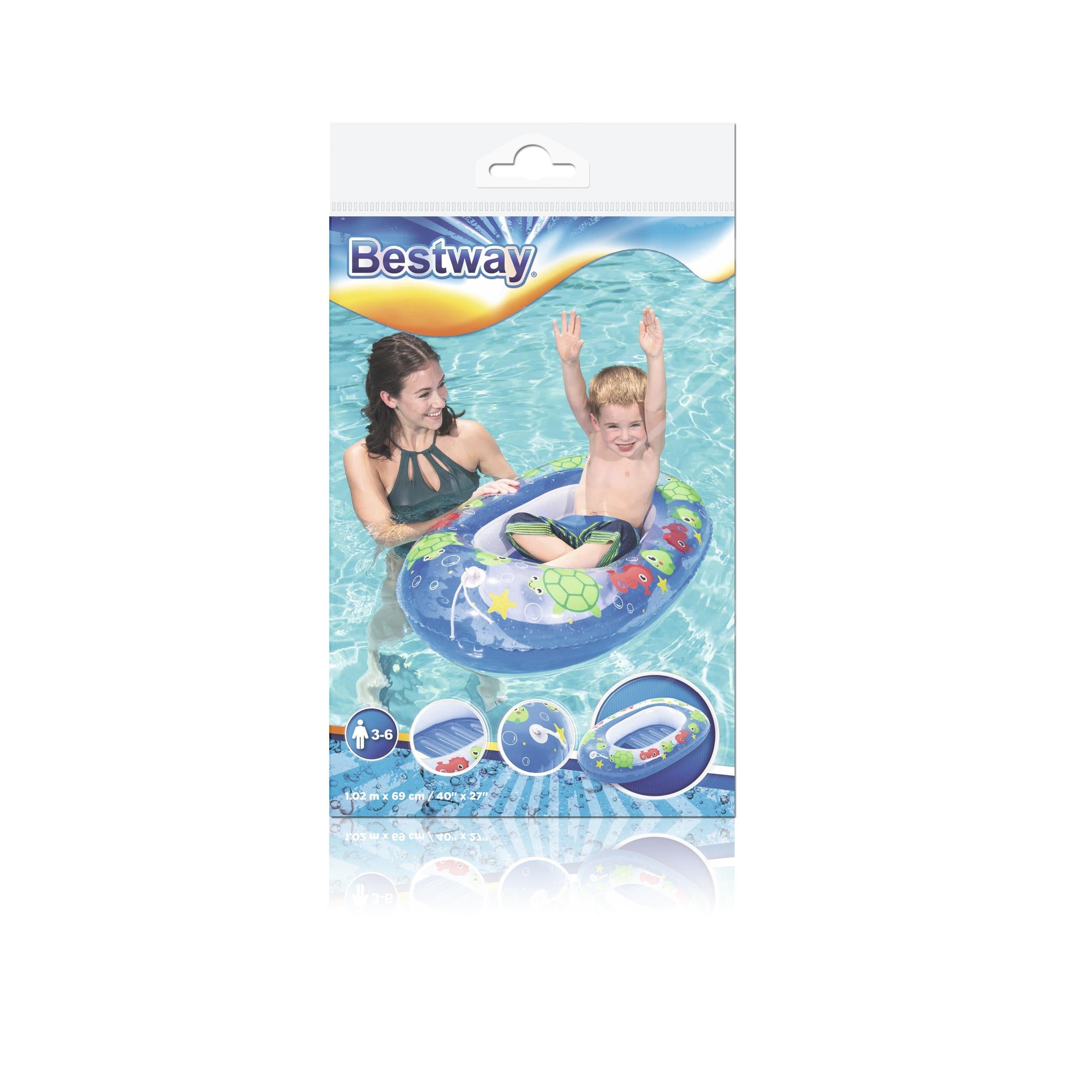 BWAY BOAT KIDDIE RAFT 102X69