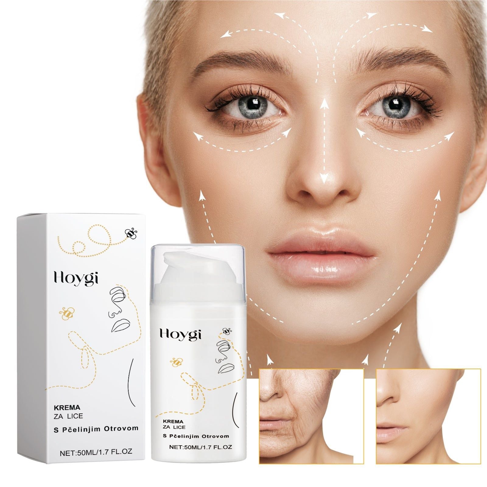Revitalize Skin with Fade Fine Lines Anti-Aging Cream, Hydrating & Firming ,50ml