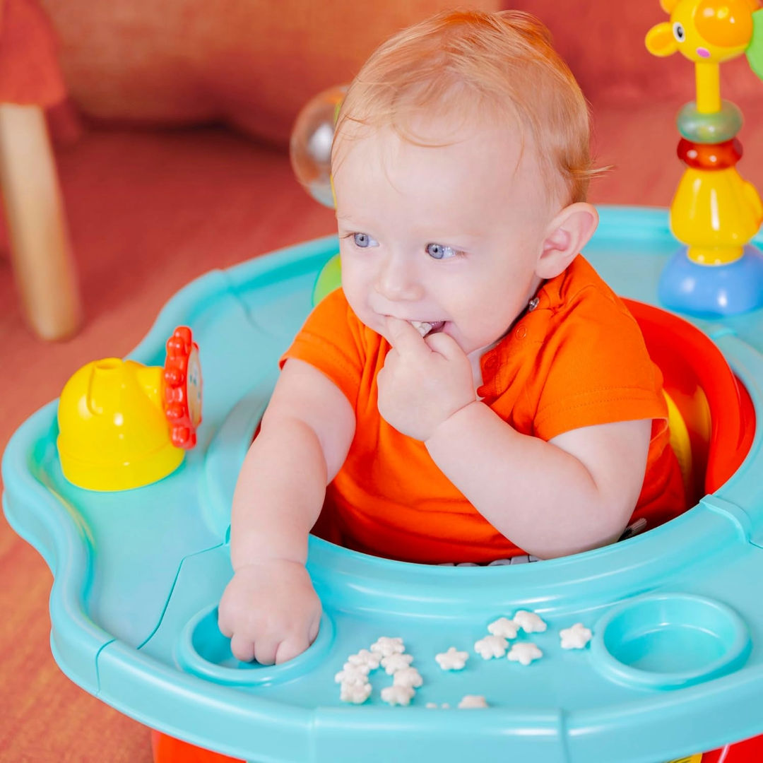Bright Starts SuperSeat Playful Paradise 3-in-1 Activity Seat, (57 x 57 x 56.04 cm)