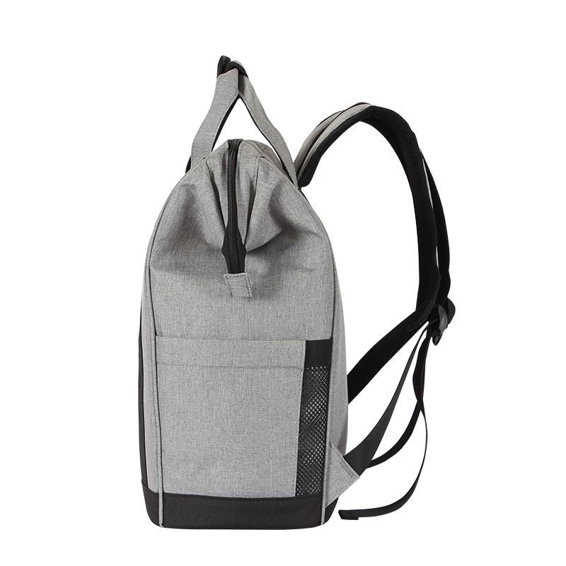 Large Waterproof Insulated Lunch Bag with Wide Opening