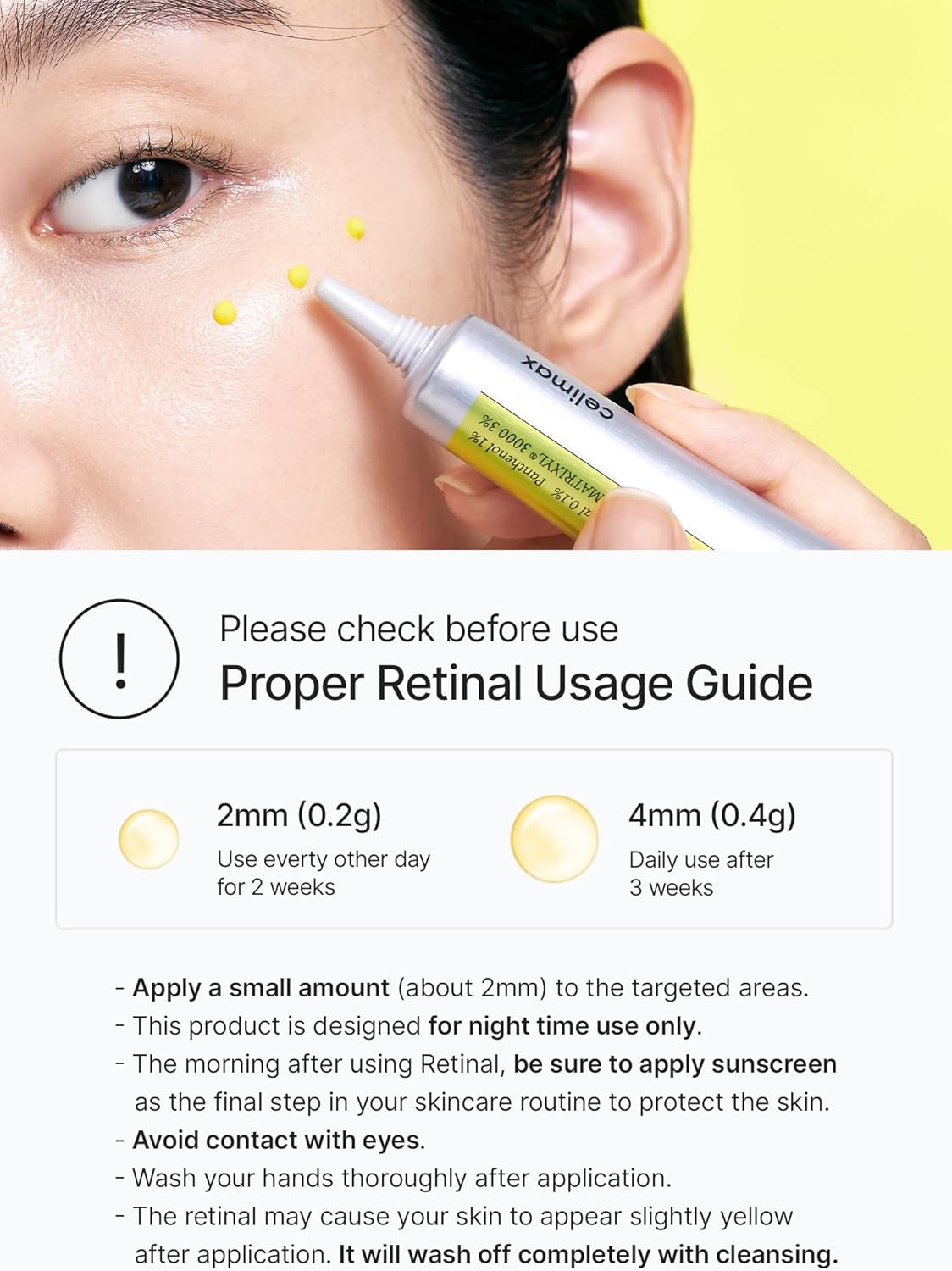CELIMAX Retinal Shot Tightening Booster