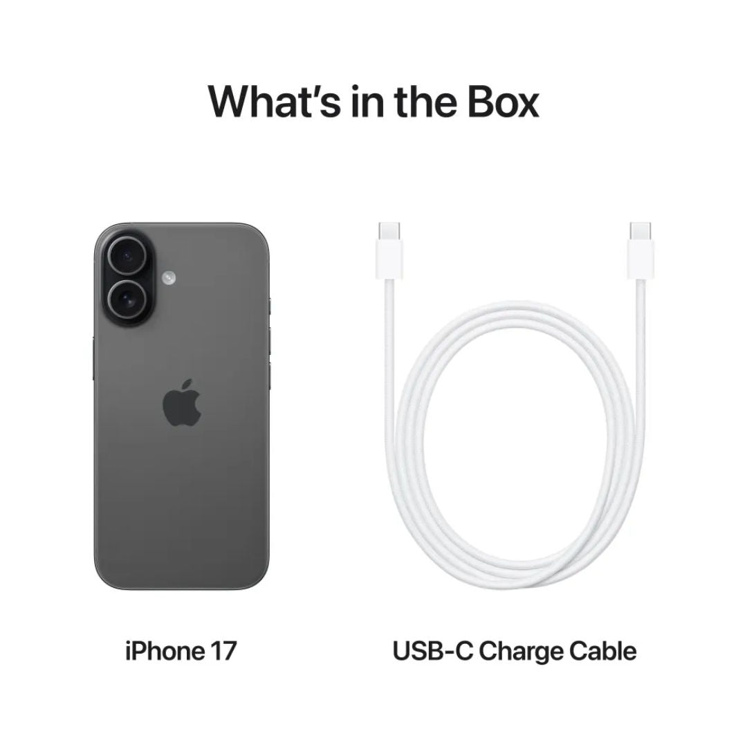 Apple iPhone 17 Super Retina XDR Display Smartphone, 256GB Storage