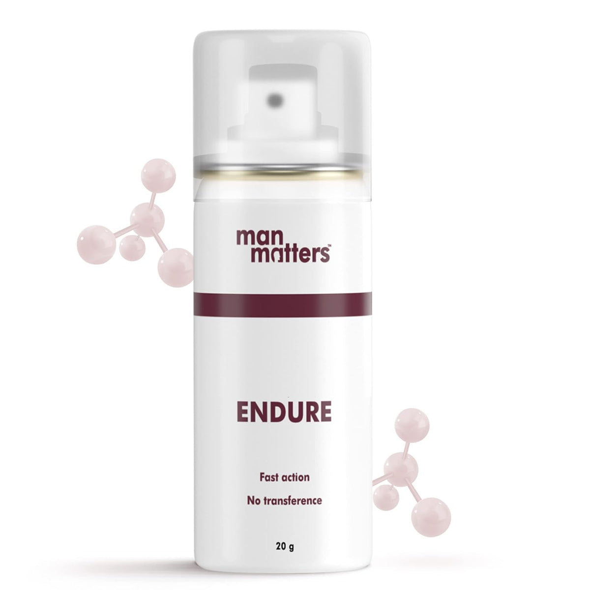 Man Matters Endure Long Last Non Transferable Spray For Men 20g and Wow Life Science Himalayan Shilajit Ashwagandha 20g