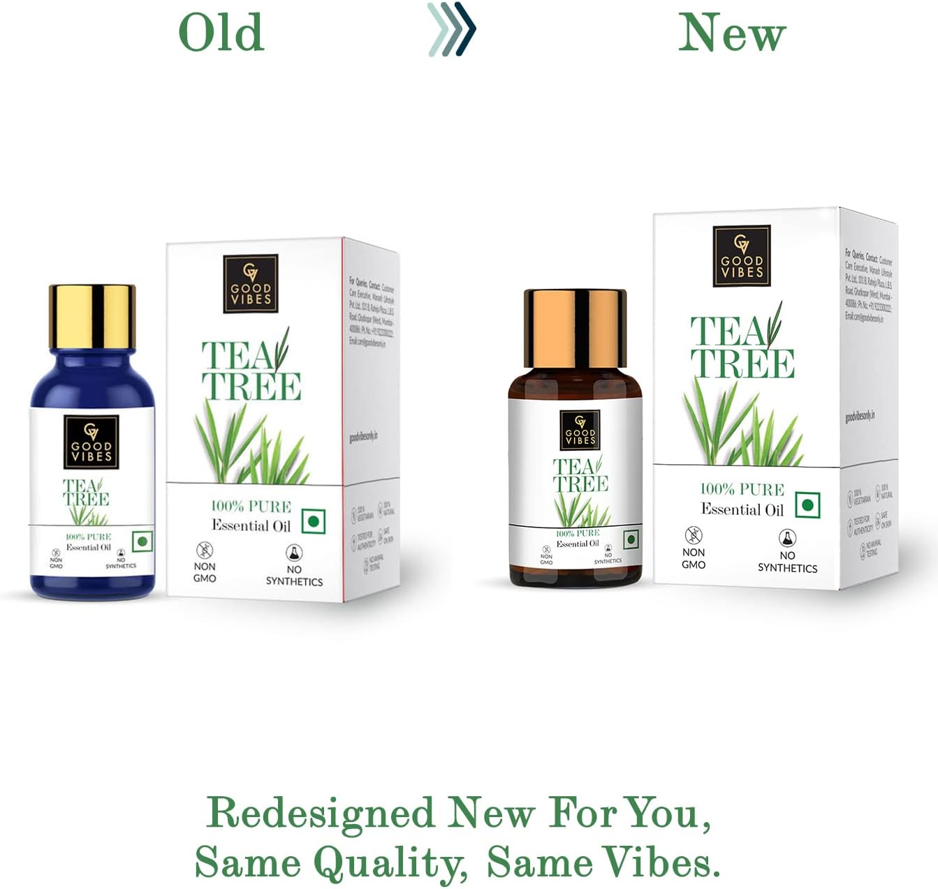 Good Vibes 100% Pure Tea Tree Essential Oil(10 ml)