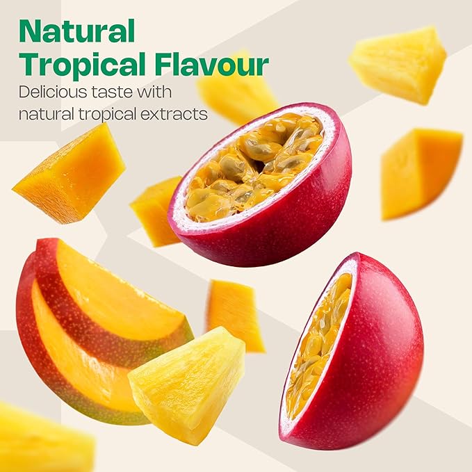 NutriBurst Ashwagandha KSM66 Tropical Fruits Flavor (60 Gummies)