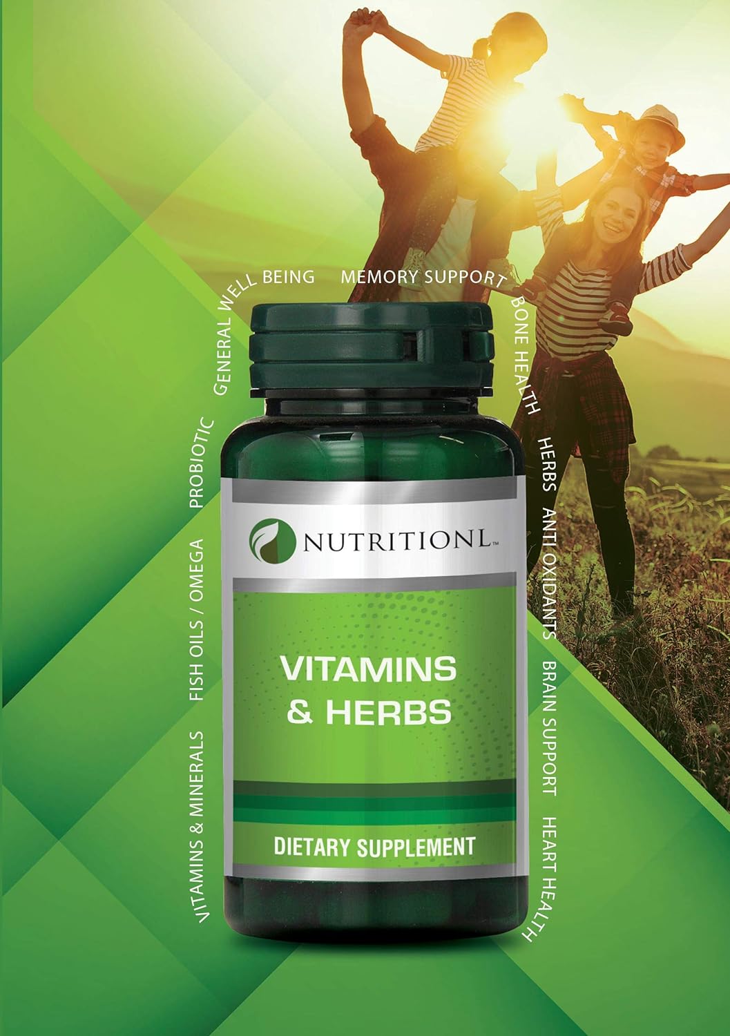 Nutritionl Apple Cider Vinegar Extra Strength 100 Tablets