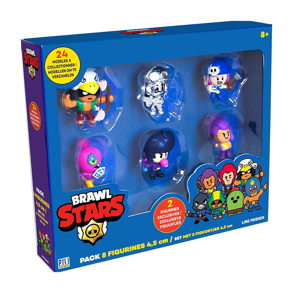 Brawl Stars Collectible Figure Deluxe Box 10 Pack