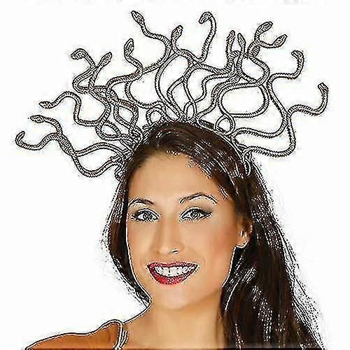 Mythical Medusa Headband Greek Goddess Fancy Dress Snake Headpiece