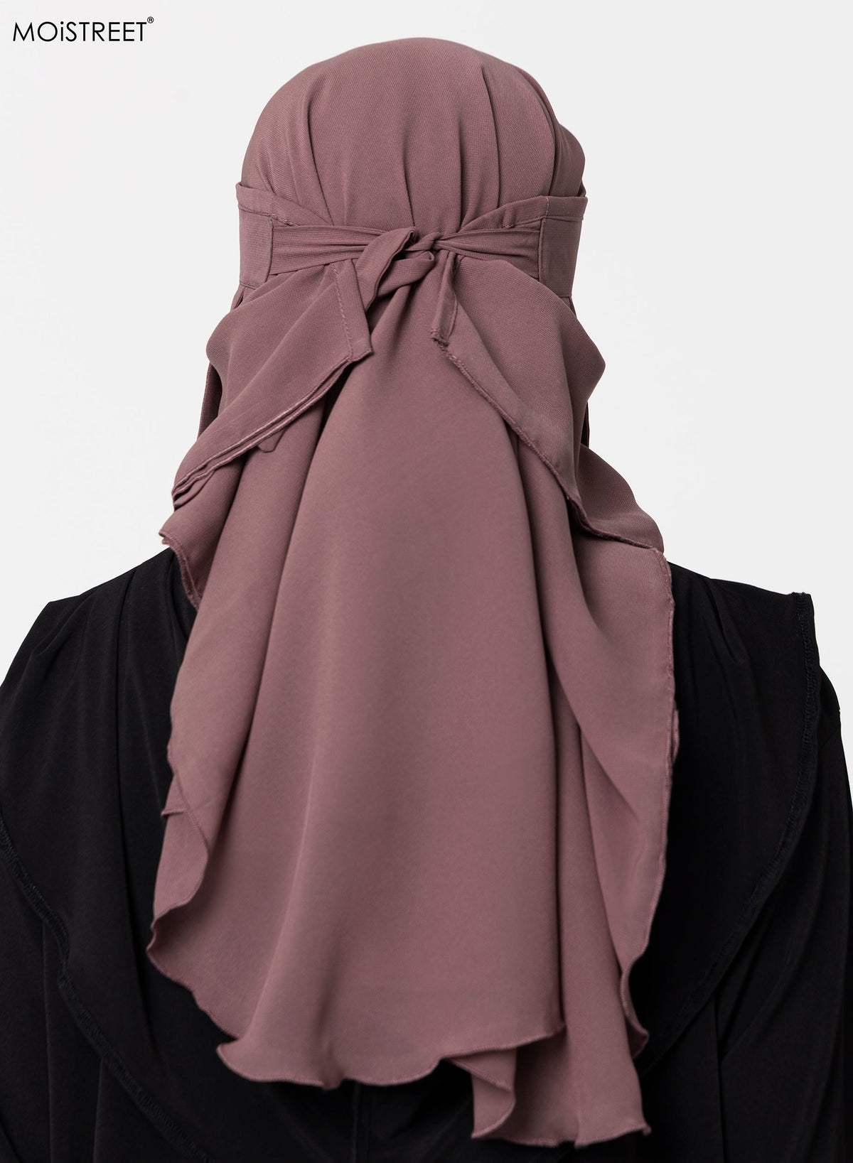 MOiSTREET Islamic Niqab Wool Chiffon