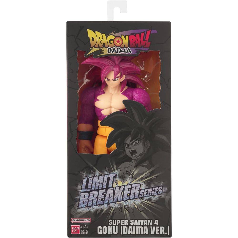 Bandai Namco Dragon Ball Diama Limit Breaker Series Super Saiyan 4 Goku, Diama Version Action Figure, 30.48cm